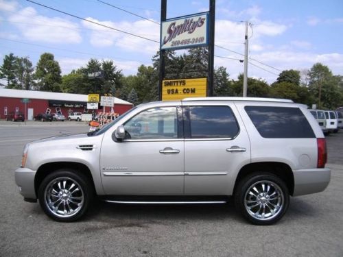 2007 cadillac escalade awd suv navigation sunroof dvd 22&#034; wheels one owner wow!!