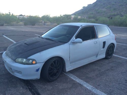 1993 honda civic hatchback vx rust free az car