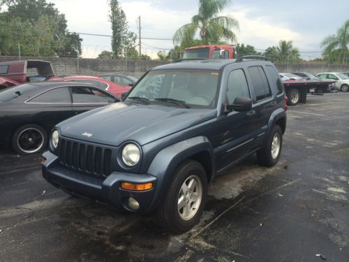 2002 jeep liberty limited  as is  not running bad engine fl