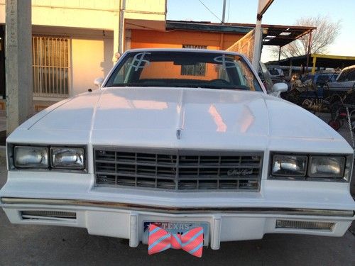 No reserve classic 1985 chevy monte carlo 4.3 awesome rims,ready to ride! 6 cyl.