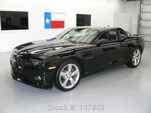 2010 chevy camaro ss2 rs auto htd leather 20's only 10k texas direct auto
