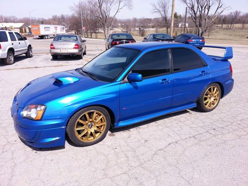 2004 subaru impreza wrx sti  2.5l turbo awd