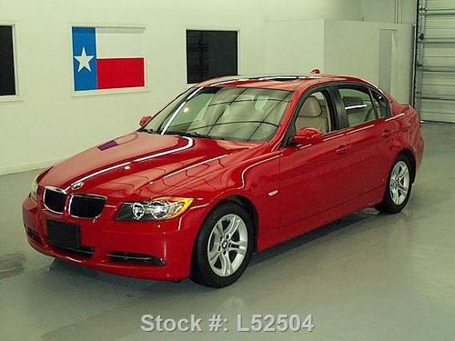 2008 bmw 328i sedan automatic sunroof cruise ctrl 30k! texas direct auto