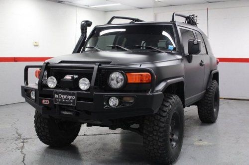 2007 toyota fj cruiser special ops one of a kind sport utility 4-door 4.0l