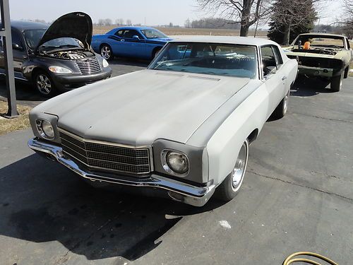 1970 monte carlo-396- turbo 400-12 bolt --arizona car! --runs  well