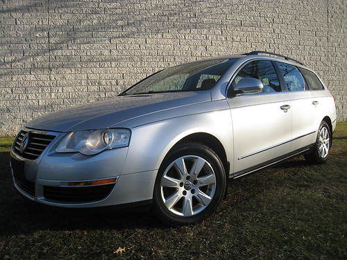 No reserve! 1-owner! 29 mpg! leather! sunroof! 6-speed tiptronic! vw 4dr wgn fwd