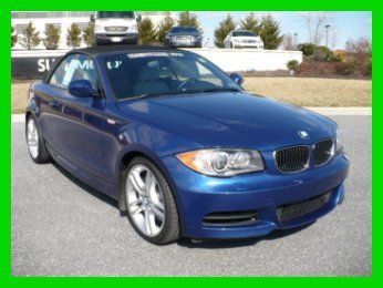 2010 bmw 135i certified 37,800 miles automatic rwd convertible m sport cpo turbo