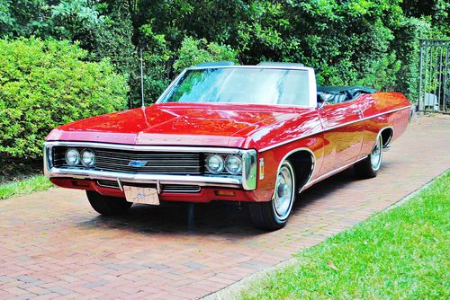 Fully restored 1969 chevrolet impala convertible 427 big block simply stunning