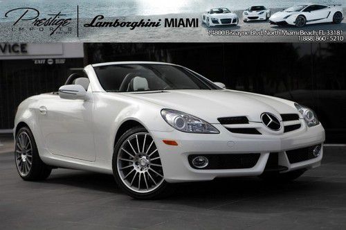 Under 200 miles | white on white | amg package | rare | new condition