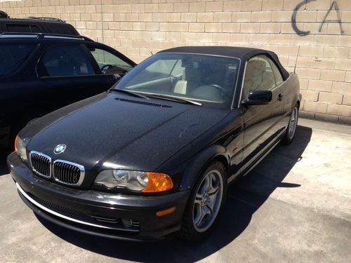 2001 bmw 330ci base convertible 2-door 3.0l