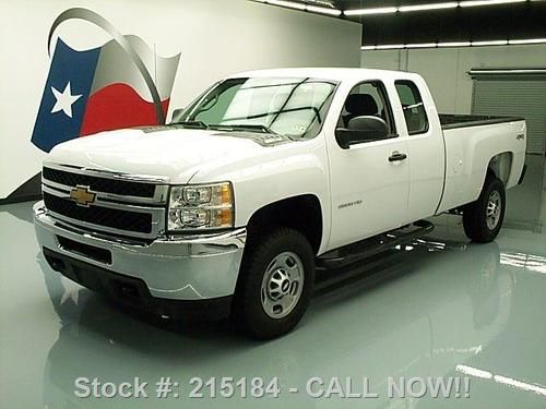 2012 chevy silverado 2500 4x4 ext longbed 6pass tow 60k texas direct auto