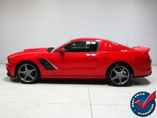 We finance !!! race red roush stage 3 mustang !!