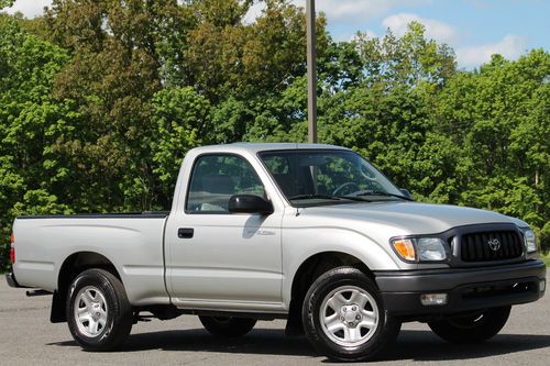 2003 toyota tacoma 2.4l 4-cyl 5-spd a/c 27mpg one owner clean carfax very clean