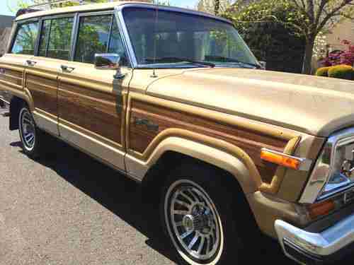 Find used 1989 Jeep Grand Wagoneer Base Sport Utility 4 ...