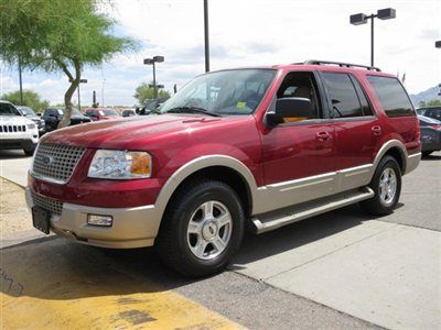 Eddie bauer edition 4 dr suv automatic gasoline 5.4l v8 fi sohc red 2wd finance