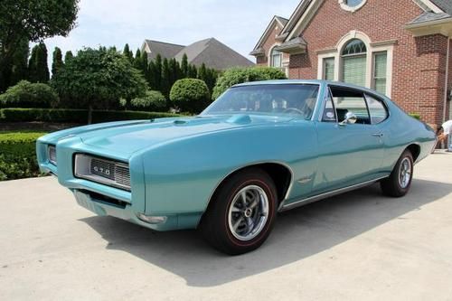 1968 gto restored documented numbers matching show car