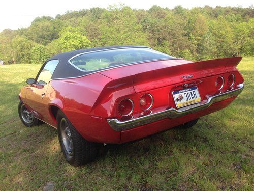 1972 chevrolet camaro rs / z28 clone. split bumper chevy camero 350 engine