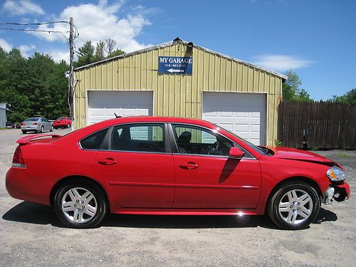 2012 chevy impala lt sedan loaded clean clear title project repairable vehicle