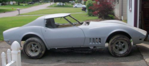 1969 chevrolet corvette stingray - 350/4 speed car - t-top - project