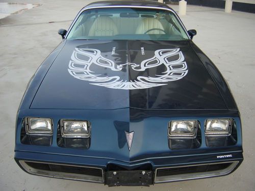 !!! must see gorgeous 1979 firebird with rare manual 3 speed on the floor, fast