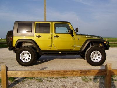 Unlimited rubicon 4wd all terrain tires winch hardtop power windows &amp; locks