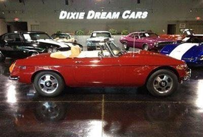 Chevy v6 crate motor 5-speed british sports car show winner 71 mgb mkii roadster