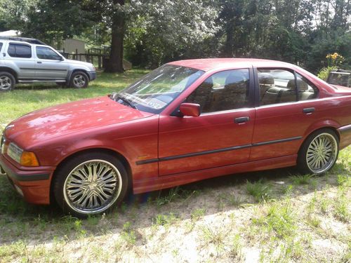 1998 bmw 328i base sedan 4-door 2.8l  18 in wheels low reserve