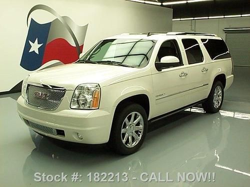 2011 gmc yukon denali xl sunroof nav rear cam dvd 18k texas direct auto