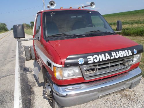 2000 e-450 7.3 turbo diesel cutaway dually chassis