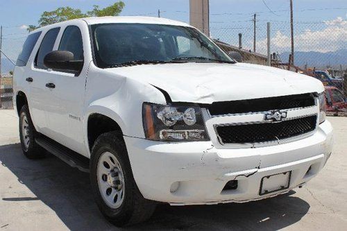 2008 chevrolet tahoe ls 4wd damaged salvage runs! loaded priced to sell l@@k!!