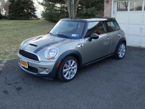 Find Used 2008 Mini Cooper S 37k Miles Rare Red Leather