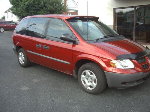 Dodge caravan burgundy