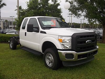 No reserve!!! brand new 2012 ford f-250 4x4 supercab xl 6.2v8 autotrans chassis