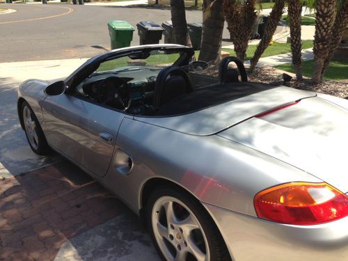 2002 porsche boxster roadster s convertible 6 spd 3.2l - low miles - stereo