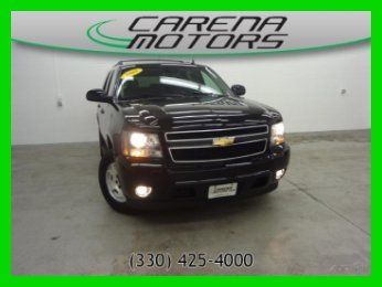 2009 chevy used tahoe lt heated leather 4wd third row  free clean carfax 1 owner