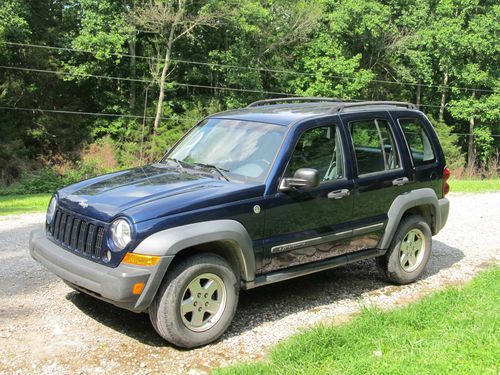 2007 jeep liberty sport sport utility 4-door 3.7l