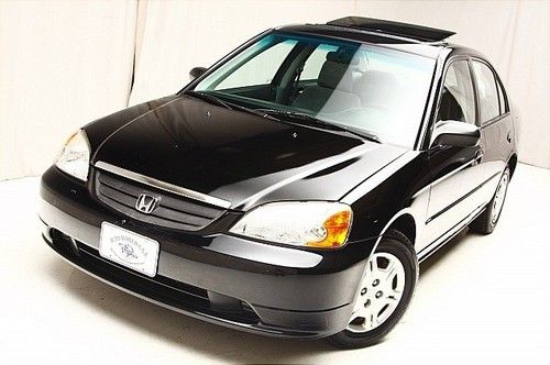 2002 honda civic lx fwd sedan power sunroof cd player