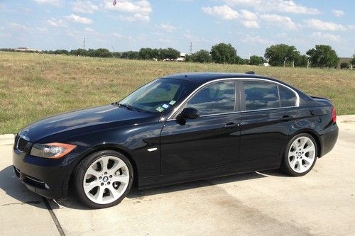 2008 bmw 335i sedan 4-door 3.0l black sport 47k miles excellent condition