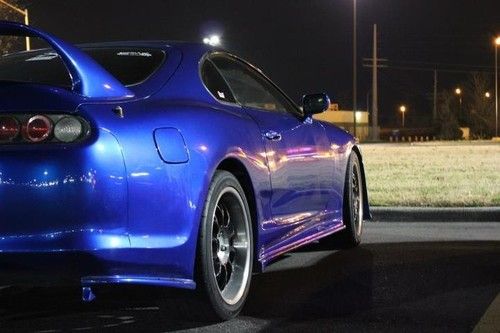 93 hardtop 2jz-gte with alot of mods. electric blue, molded body kit, and etc.