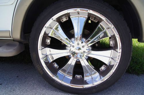 Find used 2000 Ford Expedition Eddie Bauer White Leather ...