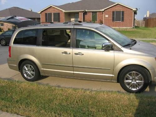 2008 chrysler town country ltd, swivel-n-go seating, uconnect, dual dvd, loaded
