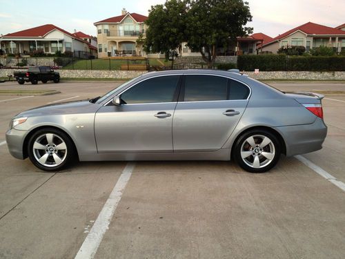 2007 bmw 525i sedan - premium package w/ custom spoilers