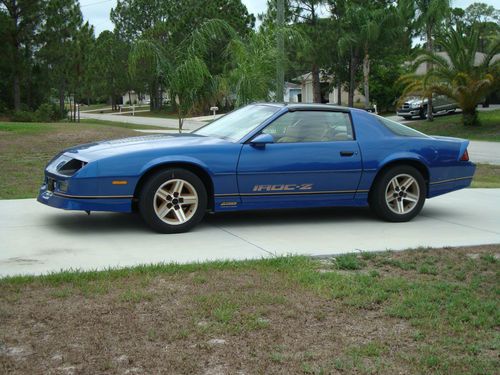 1987 chevrolet iroc z28, 305 tuned-port fuel injection engine