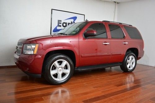 2007 tahoe ls, leather, rear dvd, 20in alloys, capt chairs, serviced, carfax crt
