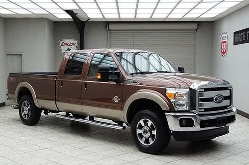 2011 ford f250 diesel 4x4 lariat long bed rear camera vented seats