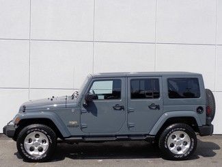 New 2014 jeep wrangler 4wd 4dr sahara leather navigation unlimited