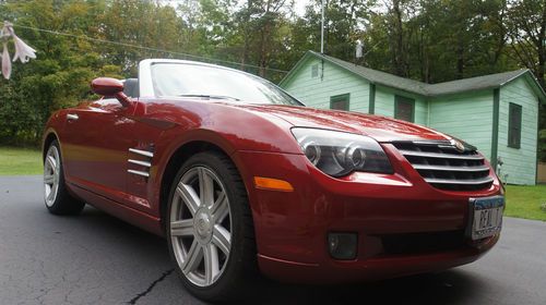 2005 chrysler crossfire roadster limited with super extra low 51k highway miles