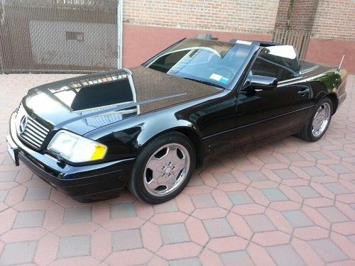 1998 mercedes benz sl500 w/ panromic hardtop included