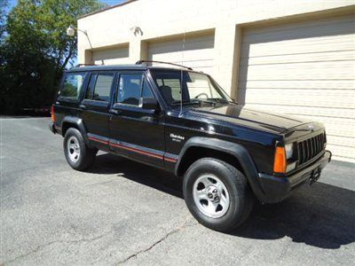 1995 jeep cherokee sport 4x4/4.0l 6cyl!look!no reserve!black!