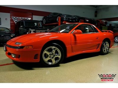 1993 mitsubishi 3000gt vr-4 twin turbo 51,494 miles one owner 5 speed chromes
